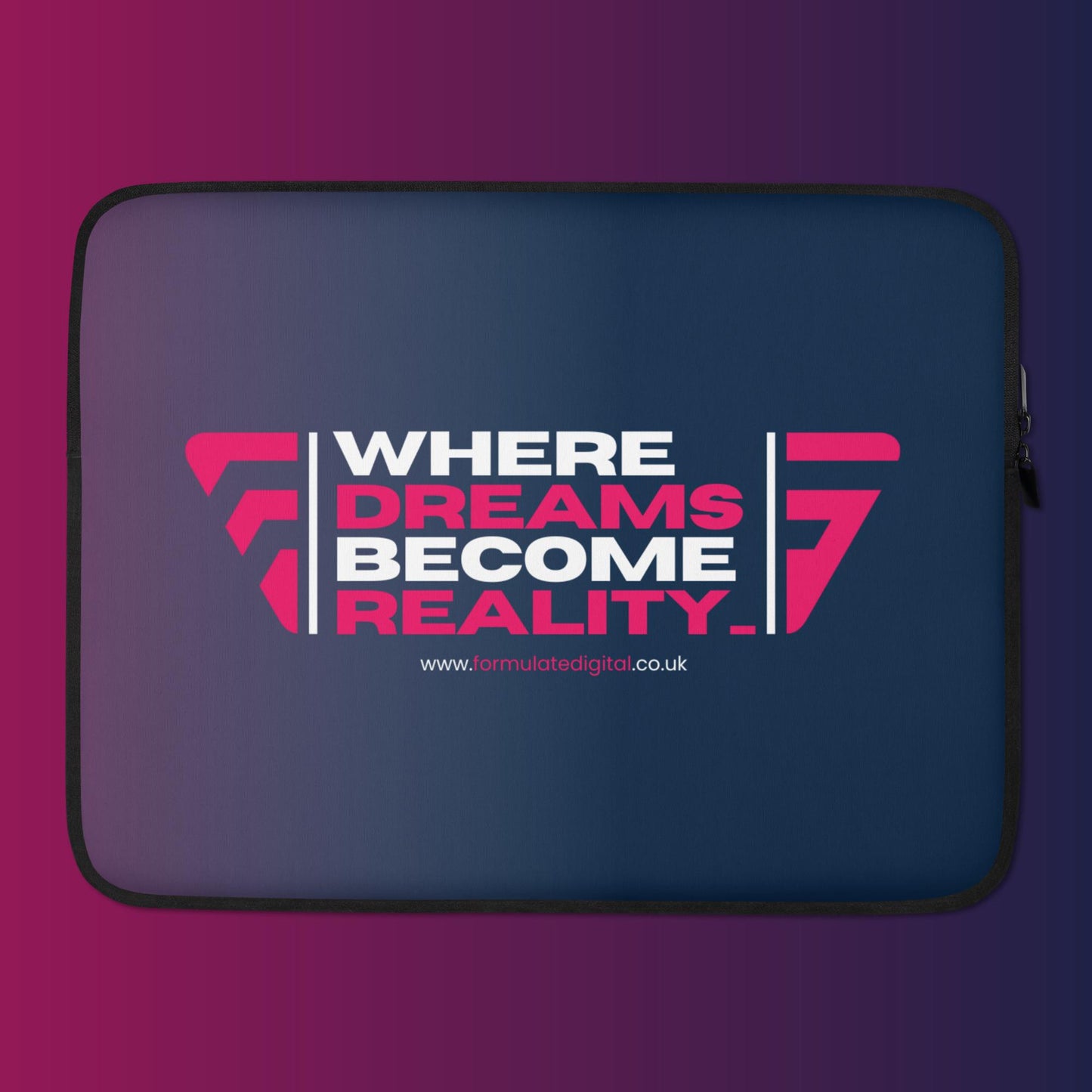 Where Dreams Become Reality Laptop Case