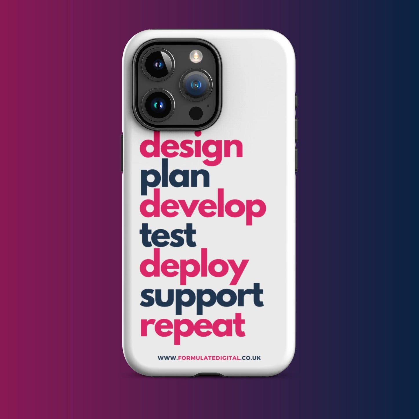 Formulate Life Cycle iPhone Case