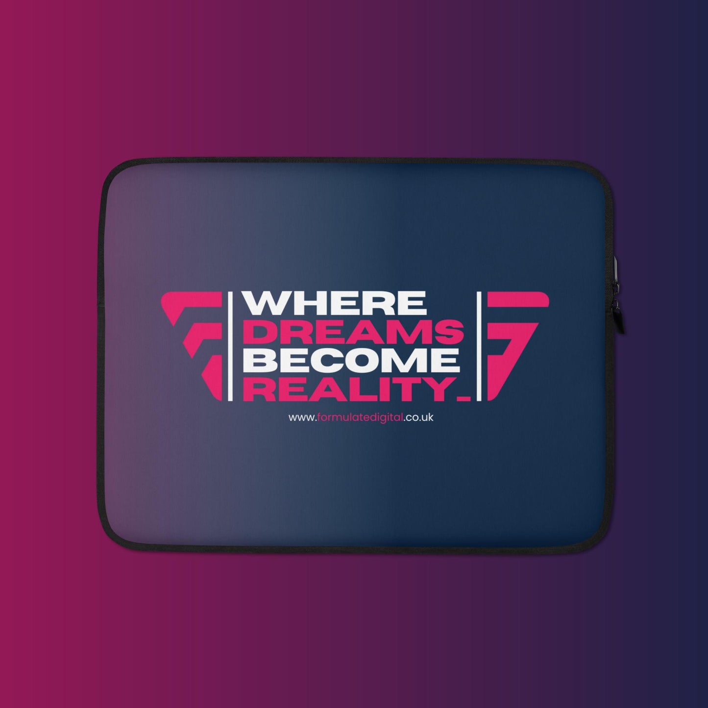 Where Dreams Become Reality Laptop Case
