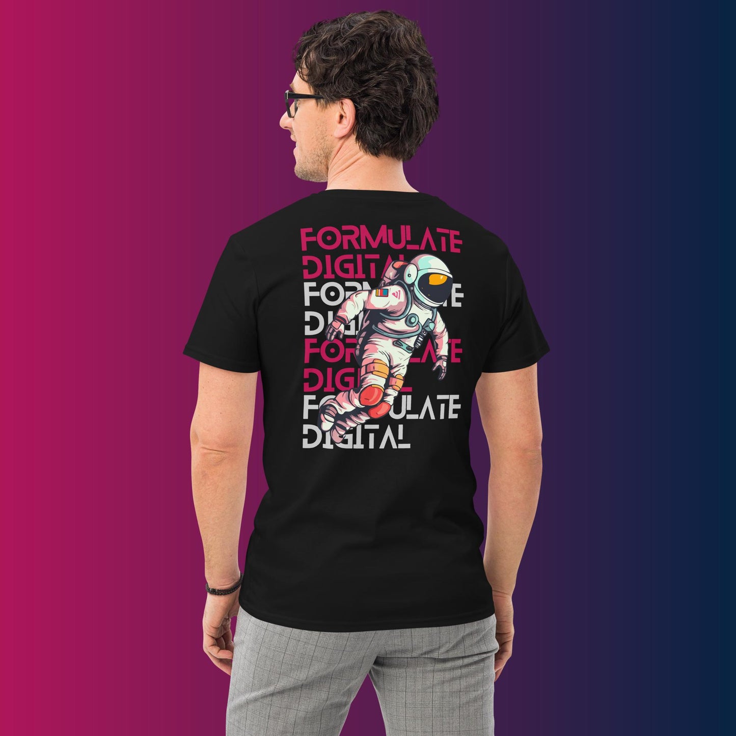 The Formulate Spaceman Men's Tshirt
