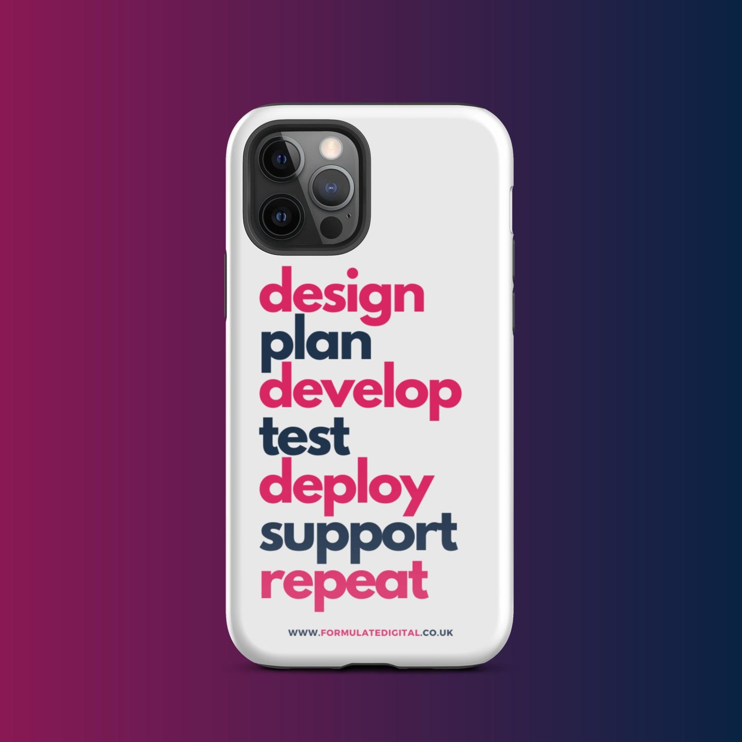 Formulate Life Cycle iPhone Case