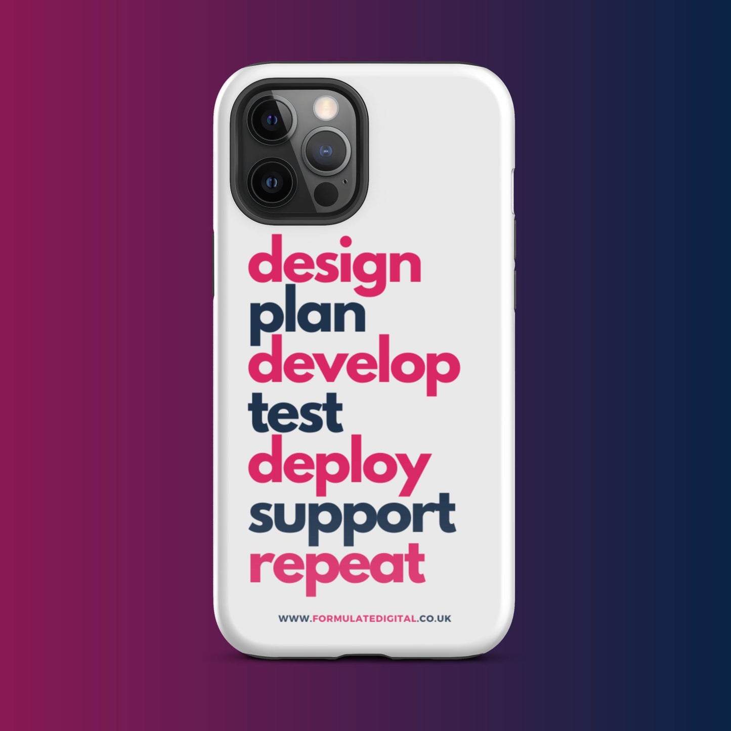 Formulate Life Cycle iPhone Case