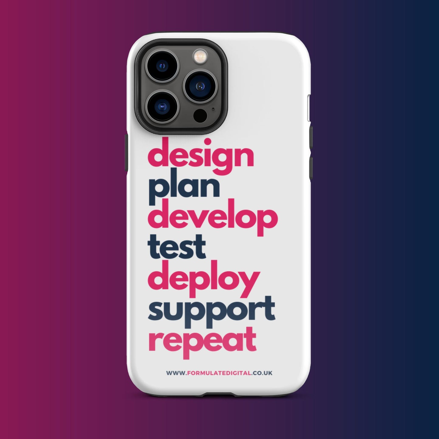 Formulate Life Cycle iPhone Case