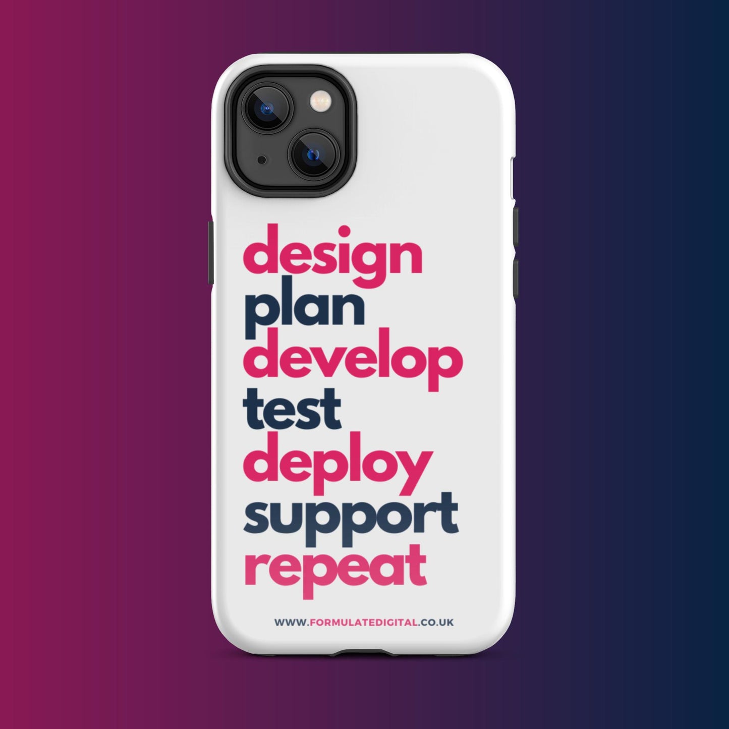 Formulate Life Cycle iPhone Case