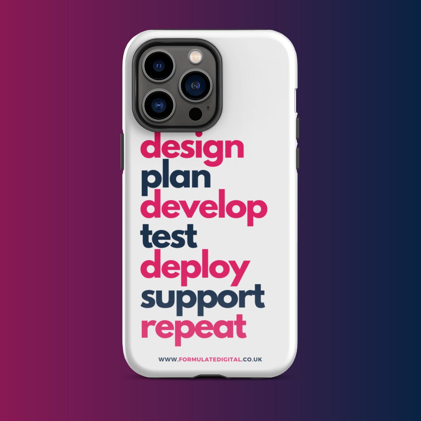 Formulate Life Cycle iPhone Case