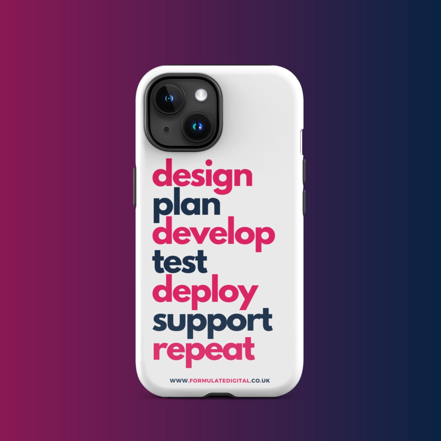 Formulate Life Cycle iPhone Case