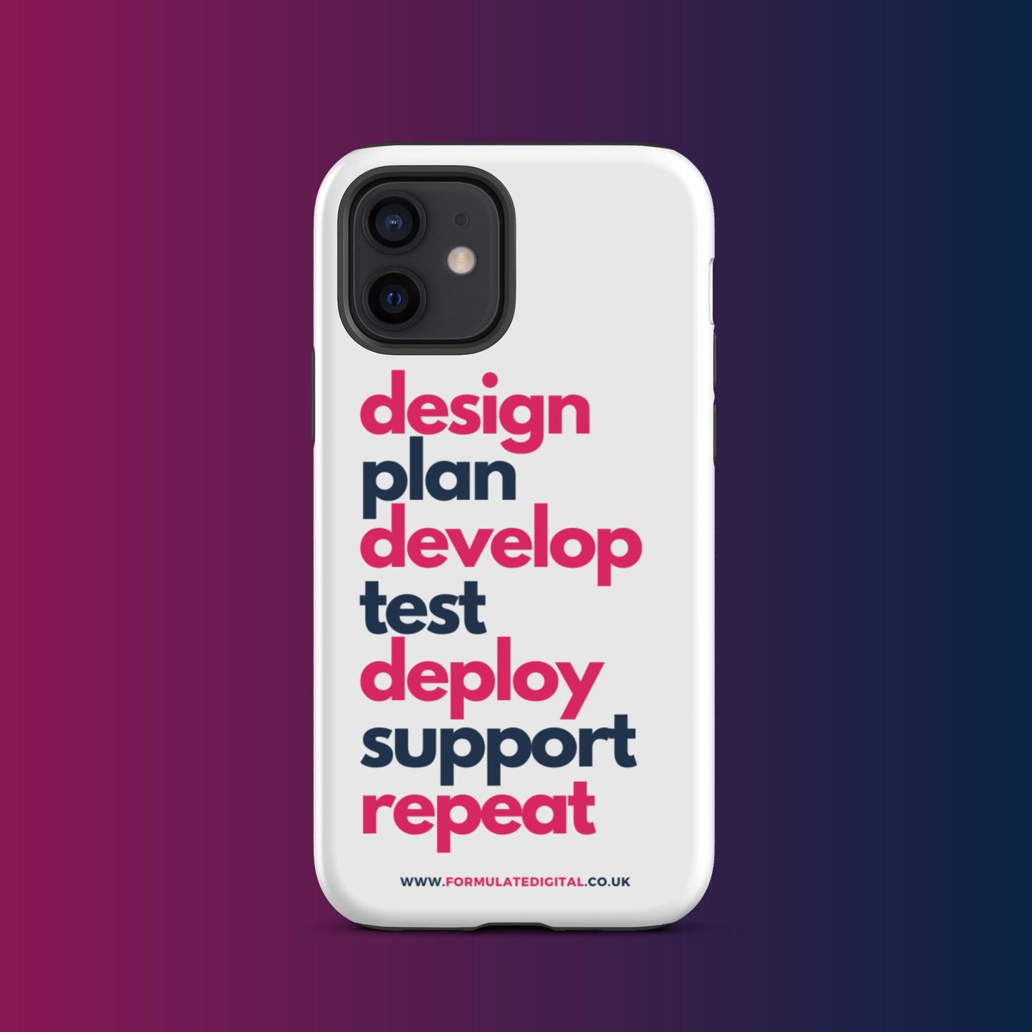 Formulate Life Cycle iPhone Case