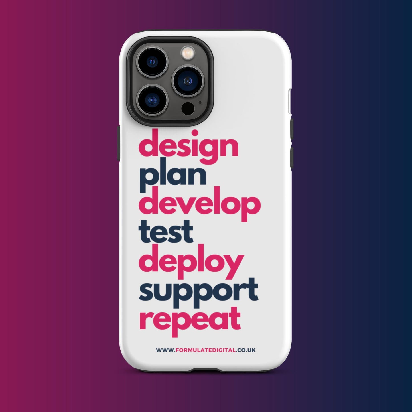 Formulate Life Cycle iPhone Case