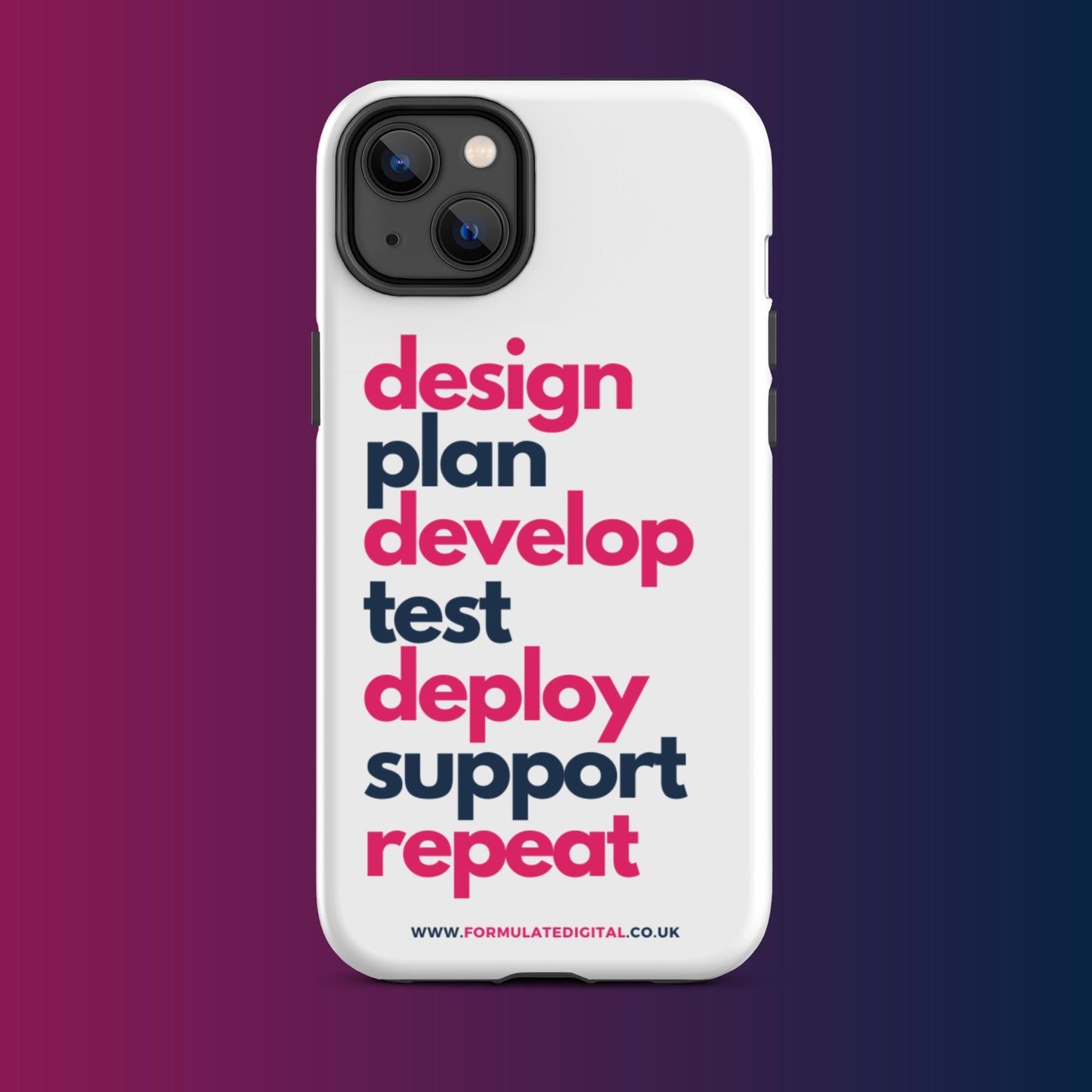 Formulate Life Cycle iPhone Case