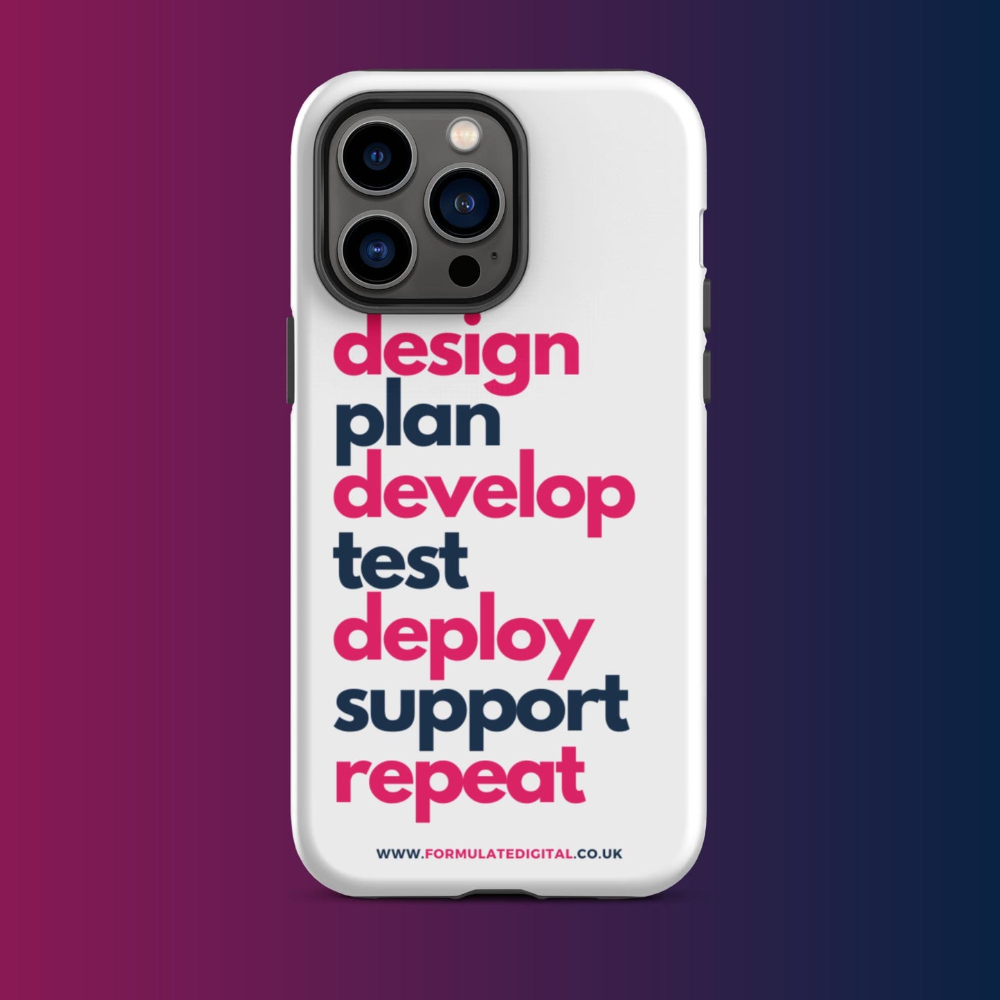 Formulate Life Cycle iPhone Case