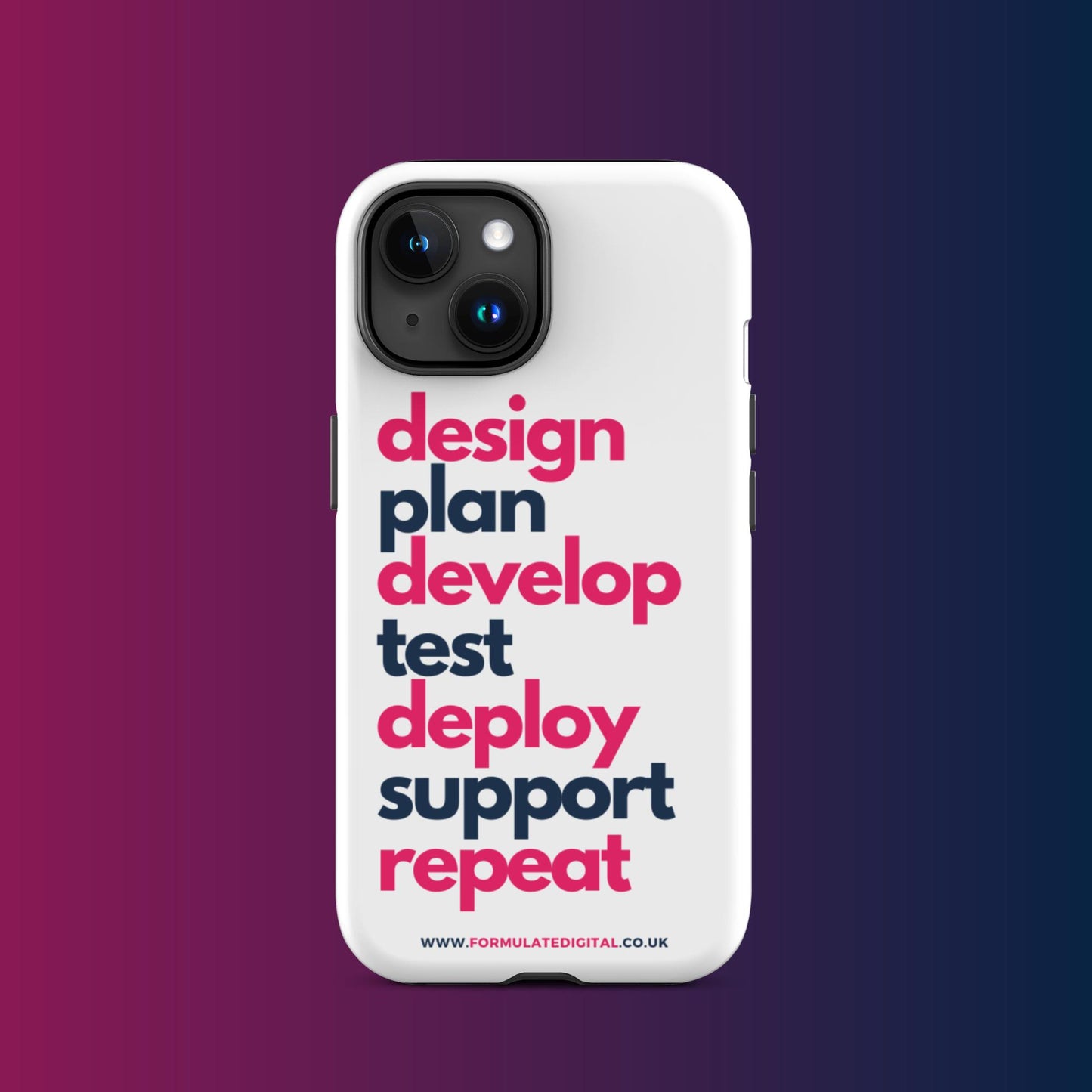 Formulate Life Cycle iPhone Case